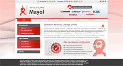 Desktop Screenshot of instalacionesmayol.com